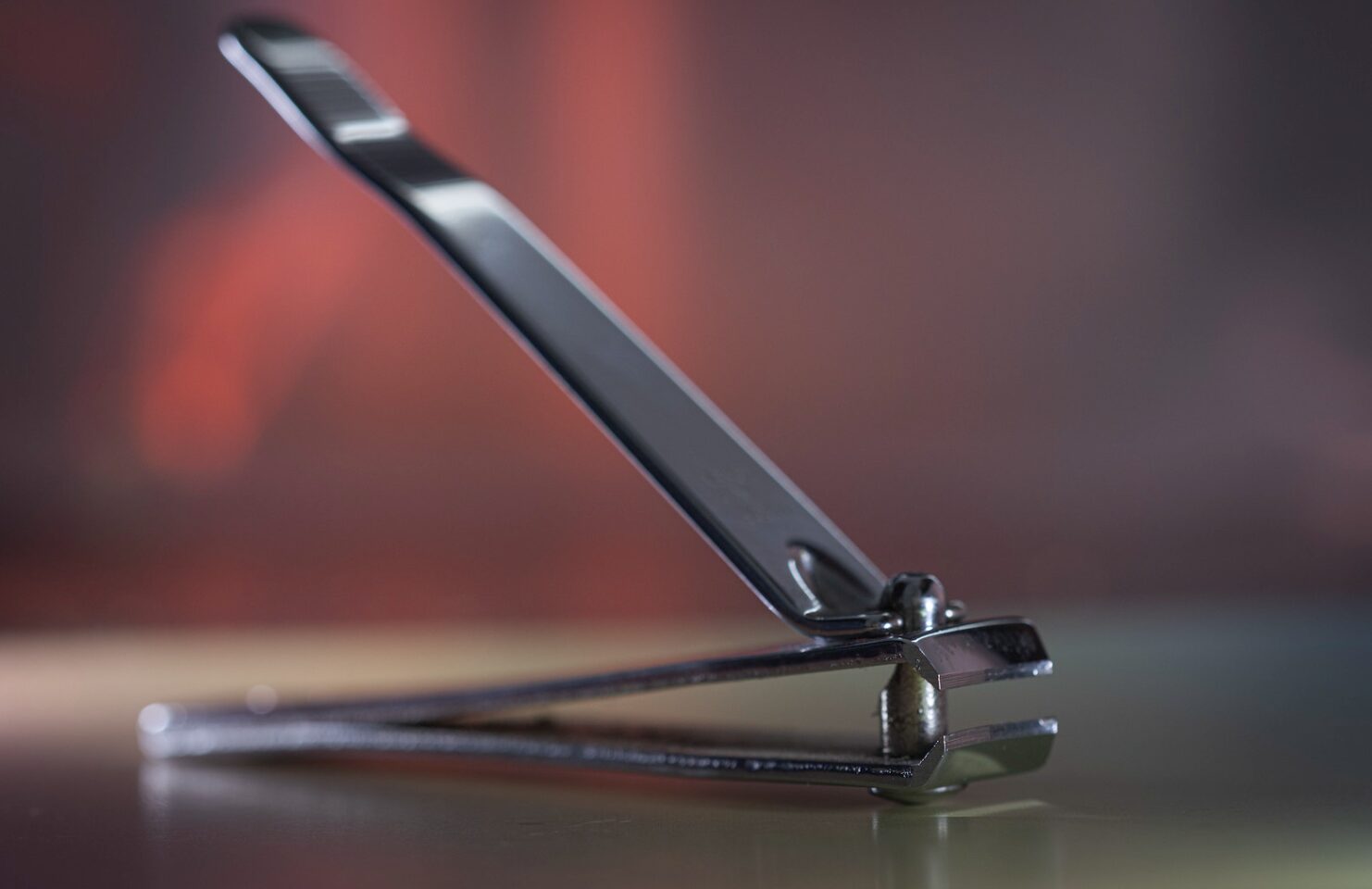 silver nail clipper